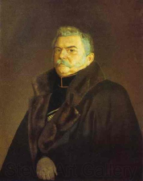 Sergey Zaryanko Portrait Of Adjutant-General K. A. Shilder Spain oil painting art